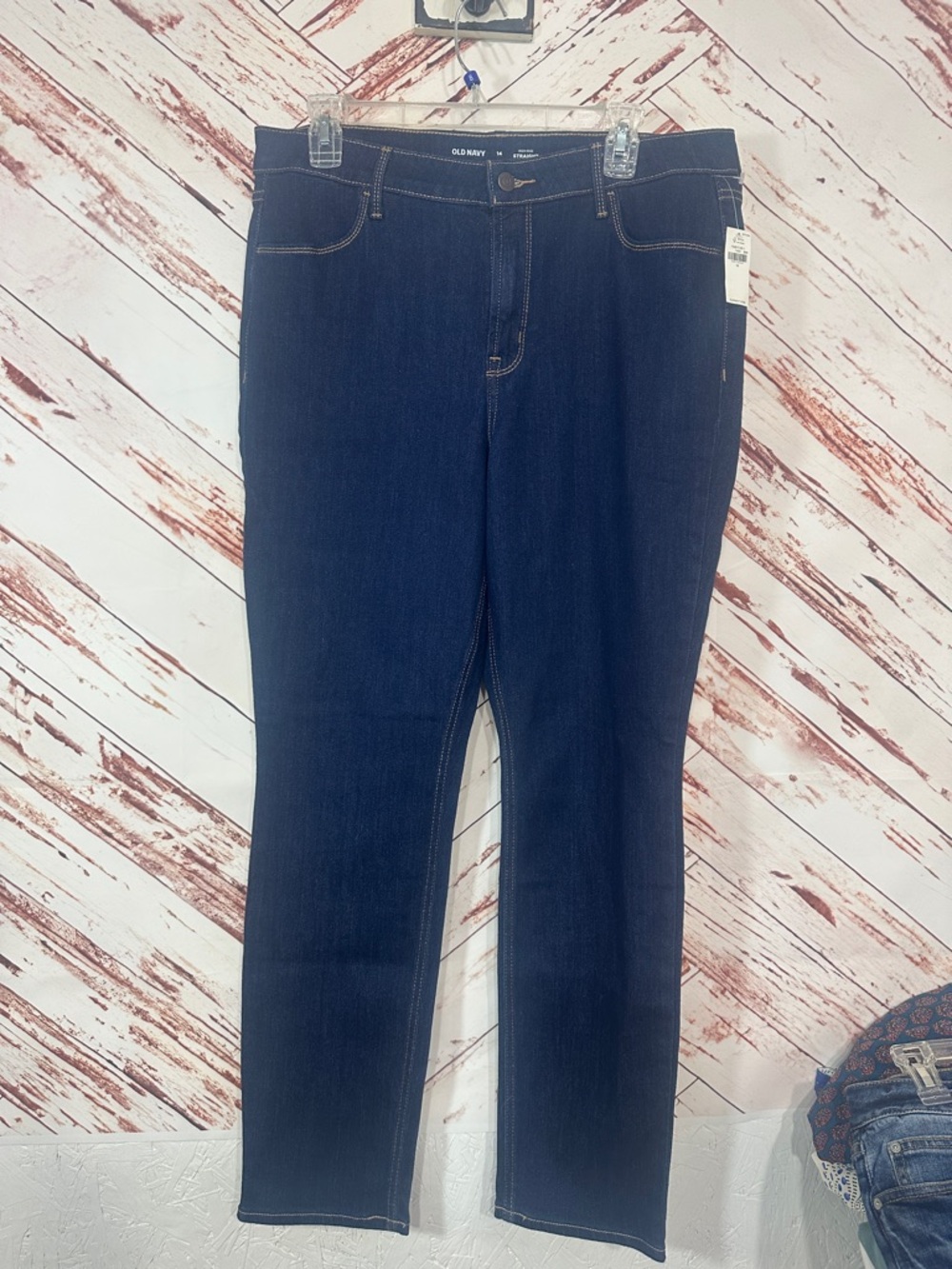 NWT old navy high rise strait jeans